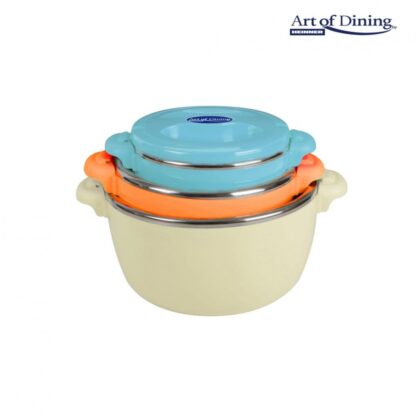 FOOD WARMER 3 PCS SET 2+4+6L,BELLY BEIGE - Image 3