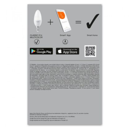 et of 3X LEDVANCE SMART + WIFI 5W LED bulb - Image 4