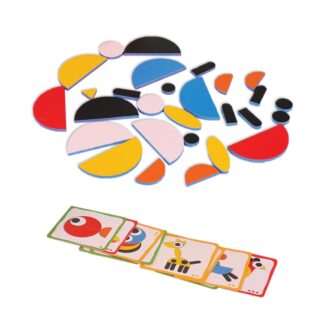 COLORED SHAPES GAME, 29 PIECES