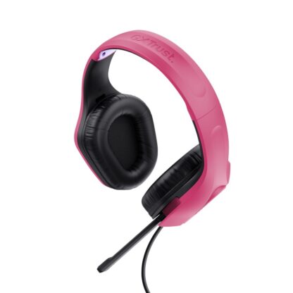 Trust GXT415P ZIROX headphones, pink - Image 2