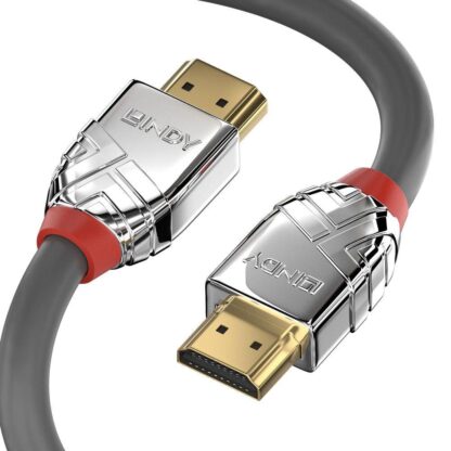 Lindy Cable 2m Hi Spd HDMI Cable, Chrome - Image 2
