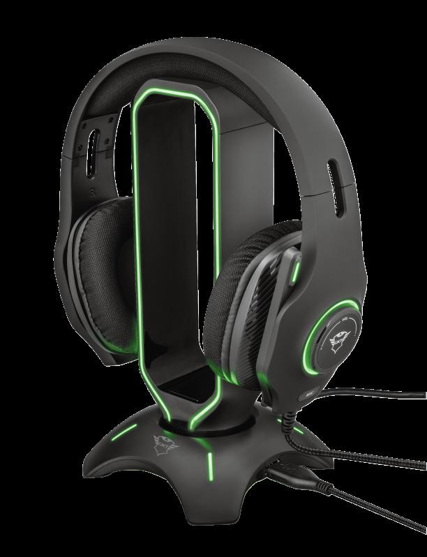 Trust GXT 265 Cintar RGB Headset Stand - Image 9