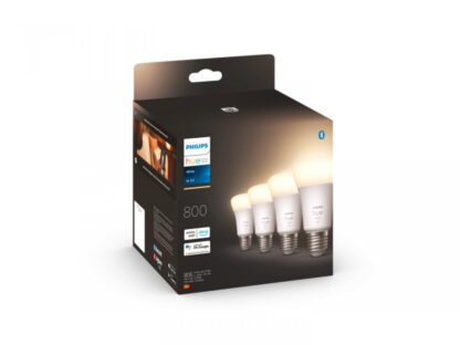 Pack of 4 Philips Hue LED bulbs, Bluetooth - Image 2