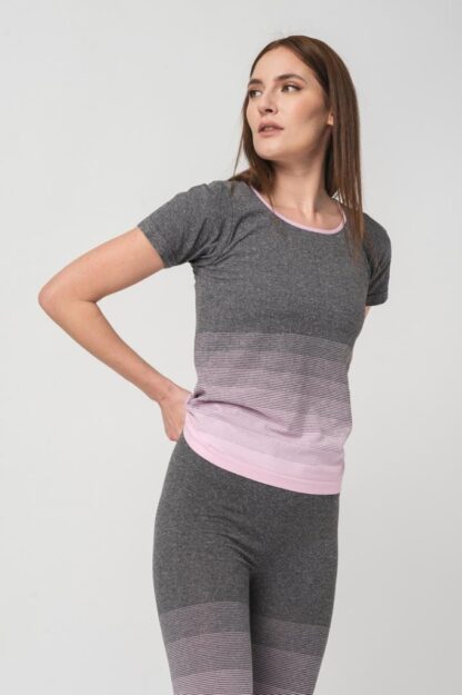 TRICOU PEGAS GREY PINK-L - Image 2