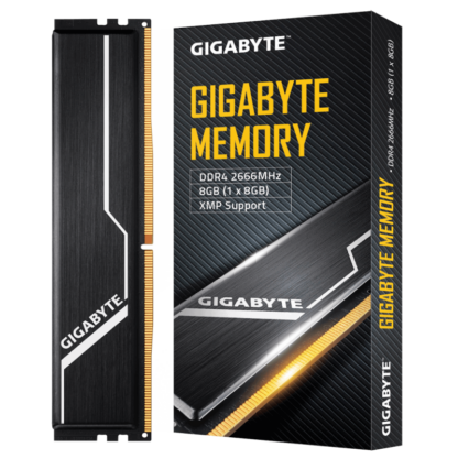 GB Memory 8GB (1x8GB) DDR4 2666Mhz