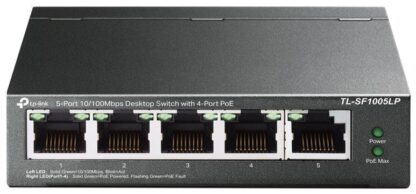 TP-Link 5-PORT 10/100MBPS DESKTOP SWITCH 4POE