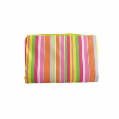Picnic blanket 145X150 CM pink stripes