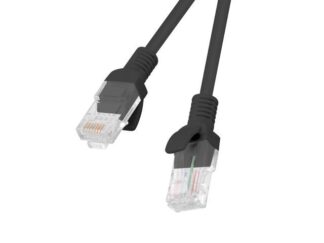 Patch cord Cat.6 UTP LSZH With 0.5 m black