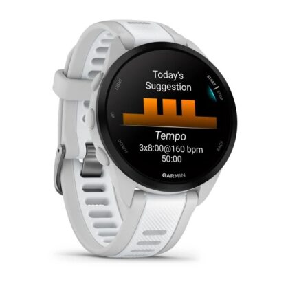 Ceas Garmin Forerunner 165, Grey/White - Image 3