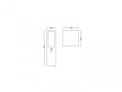 IMPRESS HUE WACA EU PEDESTAL BLACK 2X8W - Image 3