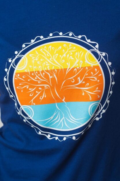 Royal Blue-S Women's Family Wheel T-Shirt - Image 7