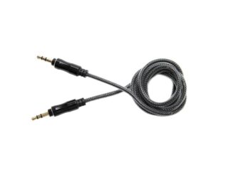 Cablu Audio Lemontti Jack 3.5mm 1m Negru