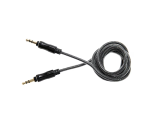 Cablu Audio Lemontti Jack 3.5mm 1m Negru