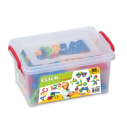 BUILDING SET, CLICK CLICK PUZZLE, 96 PCS - Image 2