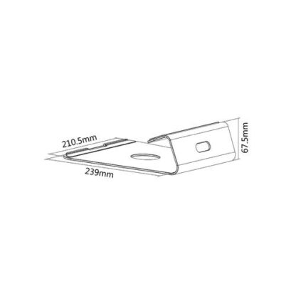 Neomounts Newstar Raised Aluminium Laptop Stand - Image 2