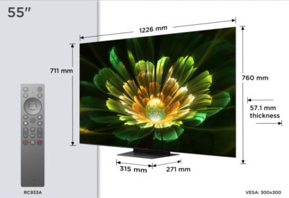 Mini LED TV 4K 55'' (138 cm) TCL 55Q7C - Image 3