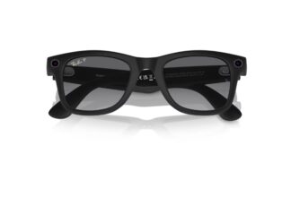 RayBan Meta Wayfarer Matte Black/Gradient Graphite Polarized