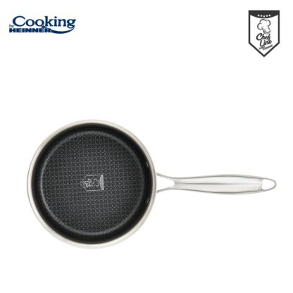 STAINLESS STEEL CASSEROLE+LID 16x8.5CM1.6L TITANIUM3 - Image 3