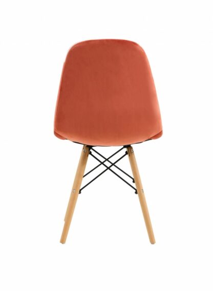 Set of 2 Scandinavian style chairs - Coral