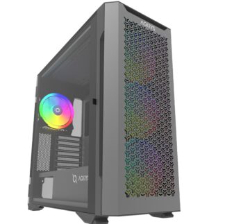 PC Case Aqirys Aquilla Midi Tower Black