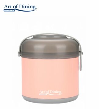 THERMAL CASSEROLE 600 ML, LOCA, PINK