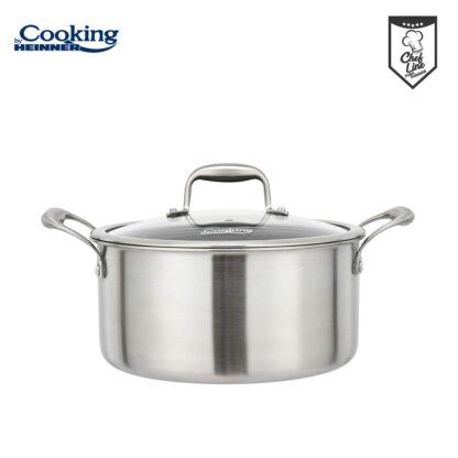 STAINLESS STEEL CUTTER+COVER 24x12CM, 5L, TITANIUM3 - Image 2