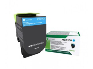 LEXMARK 71B2HC0 CYAN RETURN PROG. TONER
