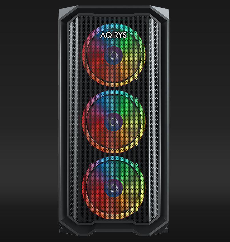 PC Case Aqirys Wezen Midi Tower Black - Image 2