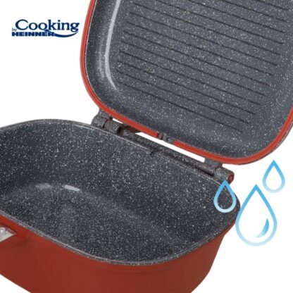 Aluminum Double Pan 30x24x12 CM, CALABRIA - Image 8