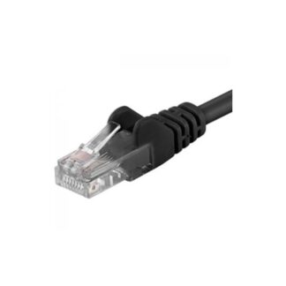 PACHCORD UTP RJ45 Cat.5e 0.25m BLACK