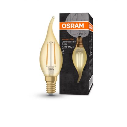 LED bulb OSRAM Vintage 1906 CLAS BA 22, E