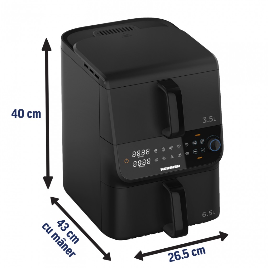HEINNER DOUBLE FRYER HAF-C10DBS25BK - Image 7