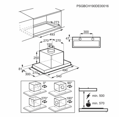 HOTA INCORPORABILA ELECTROLUX LFG716R - Image 3