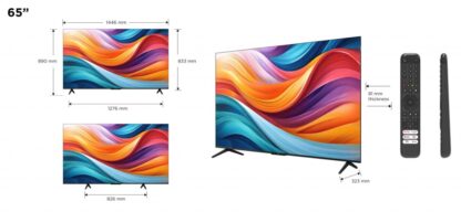 Qled TV 4K 65''(165cm) TCL 65T7B - Image 4