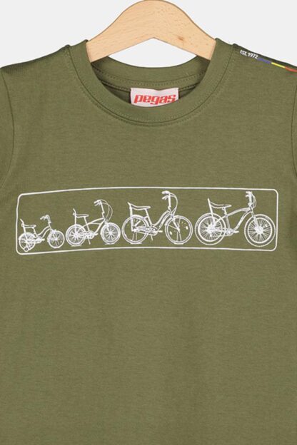 Pegas Khaki-12 Multibike Kids T-Shirt - Image 3
