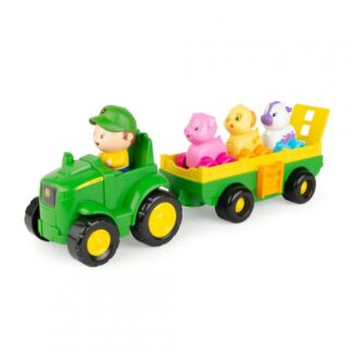 Tractor with trailer, animals and sounds
