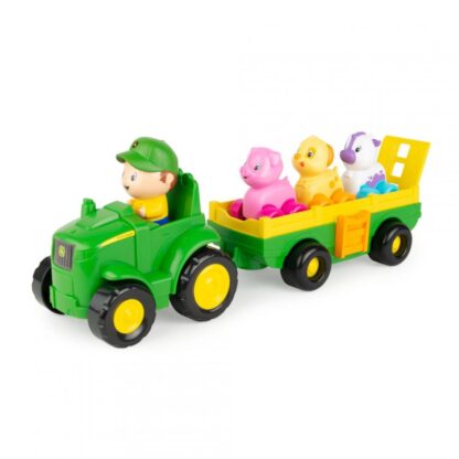 Tractor with trailer, animals and sounds