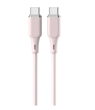 Cablu Lemontti Fast Charge 1.2m, 60W roz