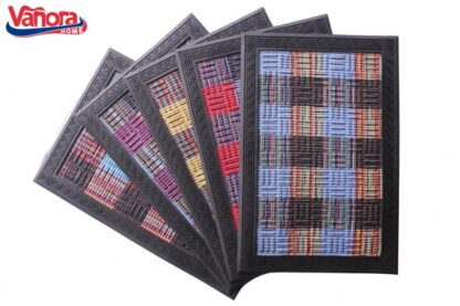 ENTRANCE MAT MULTICOLLAR TEXTILE 40X60 CM