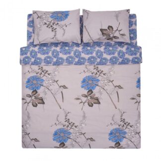 DOUBLE BED LINEN, 100% BBC, 132TC, FLO