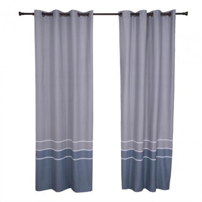 Set of 2 cotton curtains 140x270 cm IAN