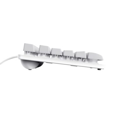 Trust GXT833W Thado keyboard, white - Image 3