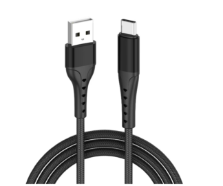 Cablu Lemontti Fast Charge 1.5m, negru