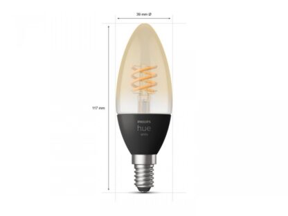Philips Hue Filament Candle vintage smart LED bulb - Image 2