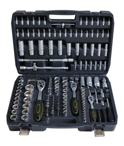 HR KIT 172 PIECES CR-V (1/4",3/8"&1/2")