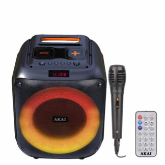 Akai BT 5.0 portable speaker, 40W power