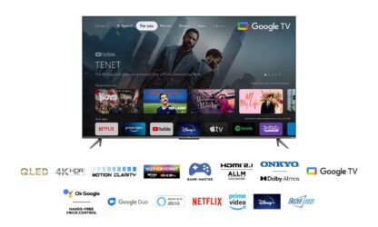 TCL 50"-126CM QledSmart TV 4K Silver