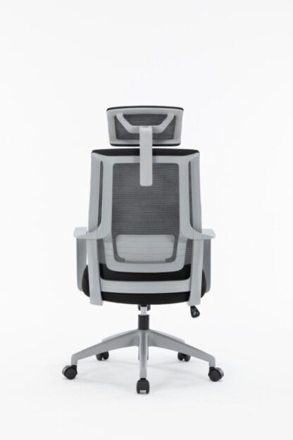SERIOUX OFFICE CHAIR SHARK GRAY - Image 4
