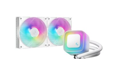 CPU COOLER DEEPCOOL LE240 ARGB WHITE - Image 2