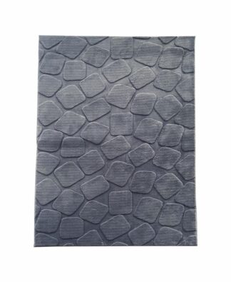 Carpet, embossed pattern,Stone,200x300 Grey